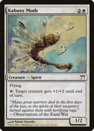 Kabuto Moth [Champions of Kamigawa] | The Time Vault CA