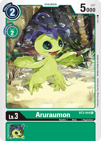 Aruraumon [BT3-044] [Release Special Booster Ver.1.5] | The Time Vault CA