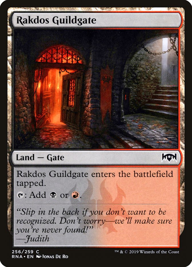 Rakdos Guildgate (256/259) [Ravnica Allegiance] | The Time Vault CA