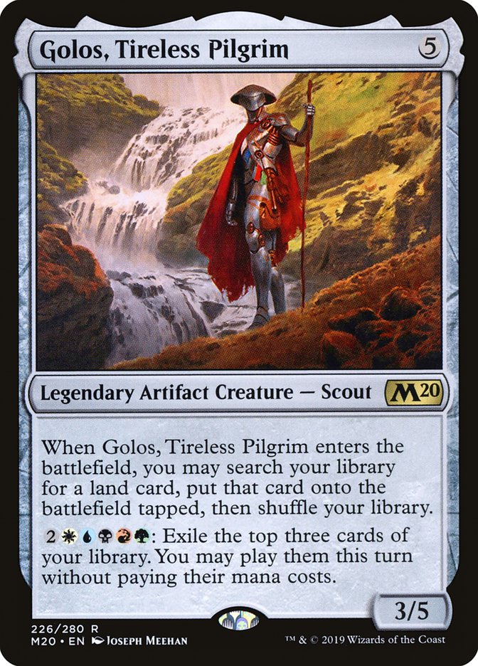 Golos, Tireless Pilgrim [Core Set 2020] | The Time Vault CA