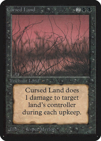 Cursed Land [Limited Edition Alpha] | The Time Vault CA
