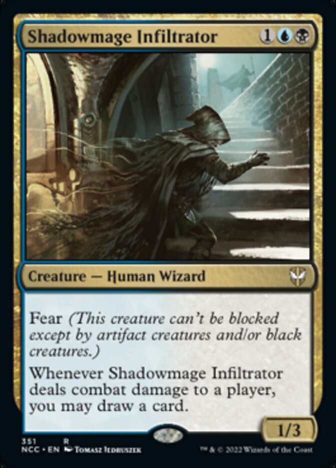 Shadowmage Infiltrator [Streets of New Capenna Commander] | The Time Vault CA