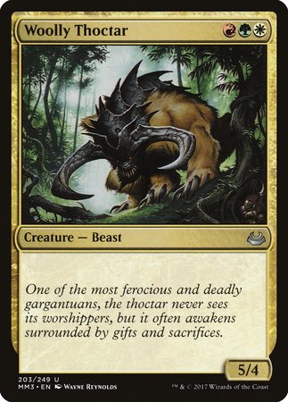 Woolly Thoctar [Modern Masters 2017] | The Time Vault CA