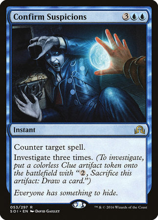 Confirm Suspicions [Shadows over Innistrad] | The Time Vault CA