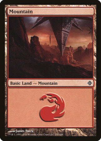 Mountain (241) [Rise of the Eldrazi] | The Time Vault CA