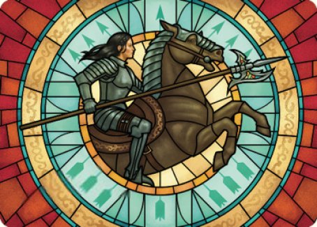 Tori D'Avenant, Fury Rider Art Card [Dominaria United Art Series] | The Time Vault CA