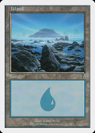 Island (334) [Seventh Edition] | The Time Vault CA