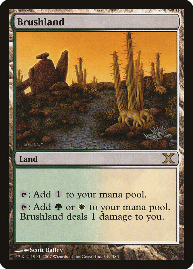 Brushland [Tenth Edition] | The Time Vault CA
