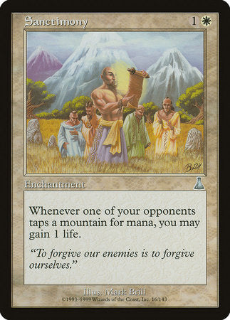 Sanctimony [Urza's Destiny] | The Time Vault CA