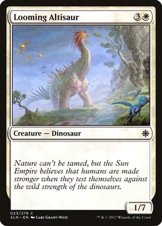 Looming Altisaur [Ixalan] | The Time Vault CA