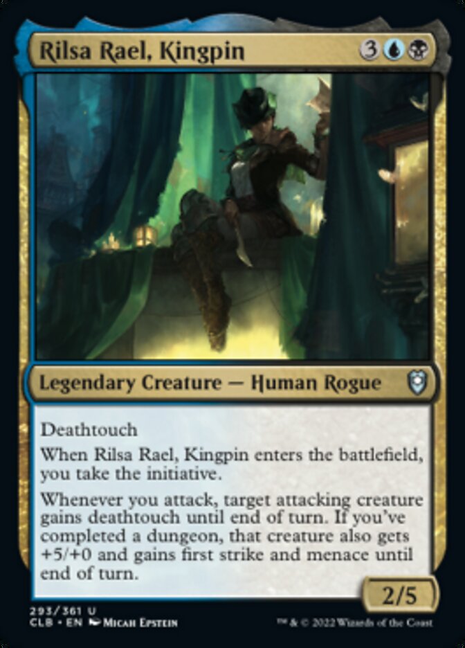 Rilsa Rael, Kingpin [Commander Legends: Battle for Baldur's Gate] | The Time Vault CA