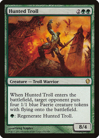Hunted Troll [Commander 2013] | The Time Vault CA