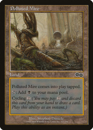 Polluted Mire [Urza's Saga] | The Time Vault CA