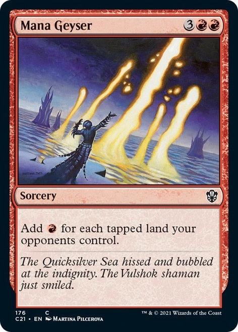 Mana Geyser [Commander 2021] | The Time Vault CA
