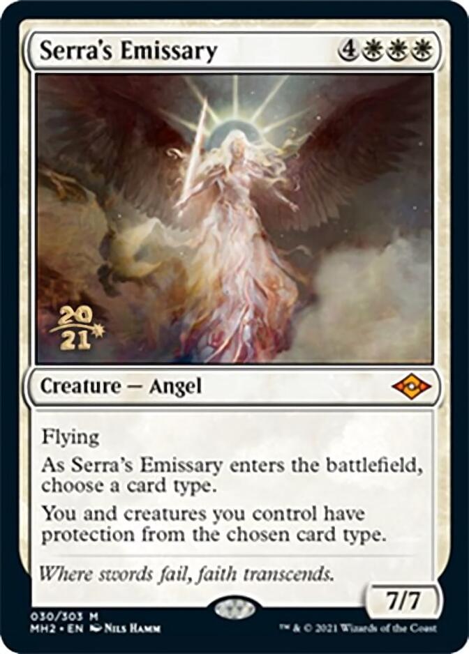 Serra's Emissary [Modern Horizons 2 Prerelease Promos] | The Time Vault CA