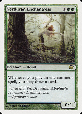 Verduran Enchantress [Eighth Edition] | The Time Vault CA