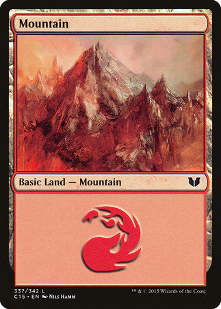 Mountain (337) [Commander 2015] | The Time Vault CA