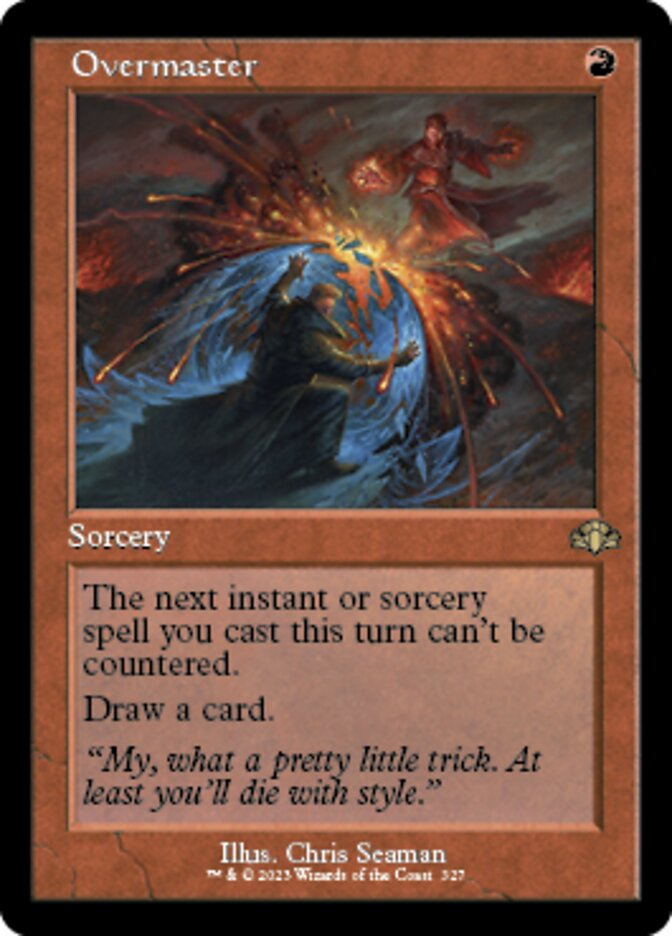 Overmaster (Retro) [Dominaria Remastered] | The Time Vault CA
