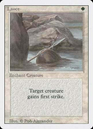 Lance [Revised Edition] | The Time Vault CA