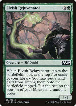 Elvish Rejuvenator [Core Set 2019] | The Time Vault CA