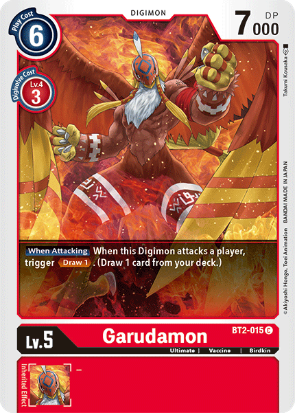 Garudamon [BT2-015] [Release Special Booster Ver.1.5] | The Time Vault CA