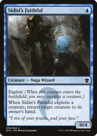 Sidisi's Faithful [Dragons of Tarkir] | The Time Vault CA