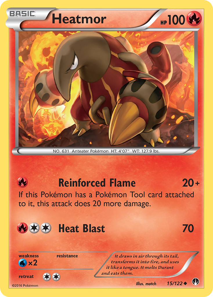 Heatmor (15/122) [XY: BREAKpoint] | The Time Vault CA