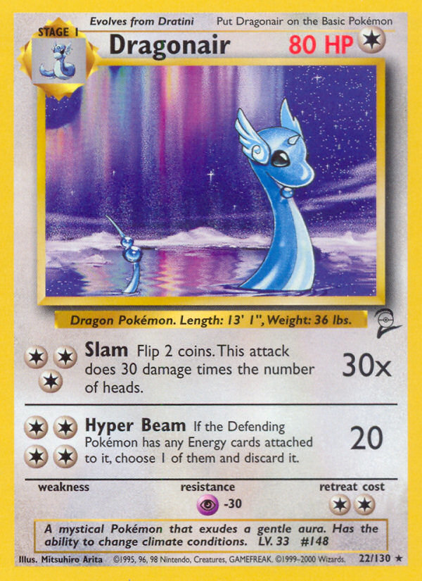 Dragonair (22/130) [Base Set 2] | The Time Vault CA