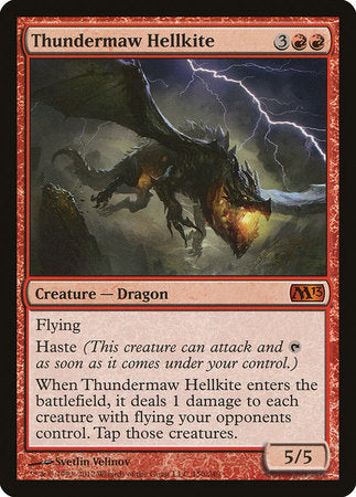 Thundermaw Hellkite [Magic 2013] | The Time Vault CA
