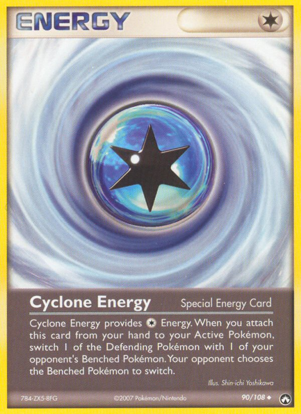 Cyclone Energy (90/108) [EX: Power Keepers] | The Time Vault CA