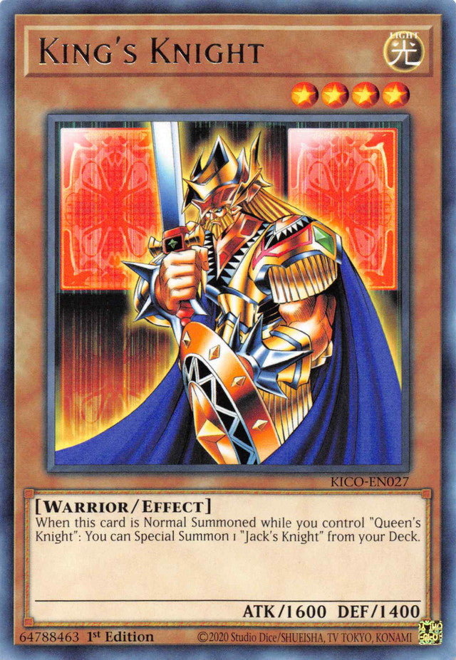 King's Knight [KICO-EN027] Rare | The Time Vault CA