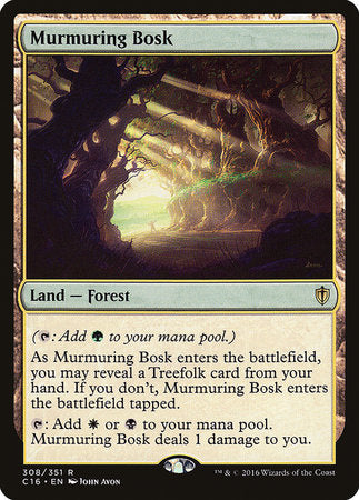 Murmuring Bosk [Commander 2016] | The Time Vault CA