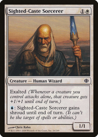 Sighted-Caste Sorcerer [Shards of Alara] | The Time Vault CA