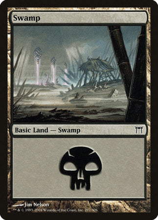 Swamp (297) [Champions of Kamigawa] | The Time Vault CA