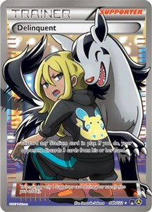 Delinquent (98b/122) (Full Art) (Alternate Art Promo) [XY: BREAKpoint] | The Time Vault CA