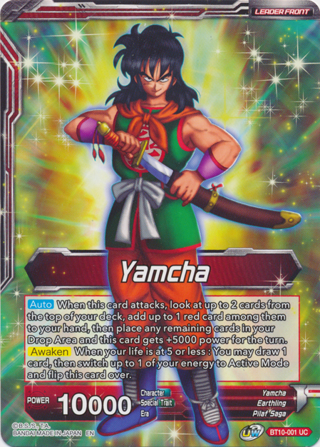 Yamcha // Yamcha, Supersonic Striker (BT10-001) [Rise of the Unison Warrior Prerelease Promos] | The Time Vault CA