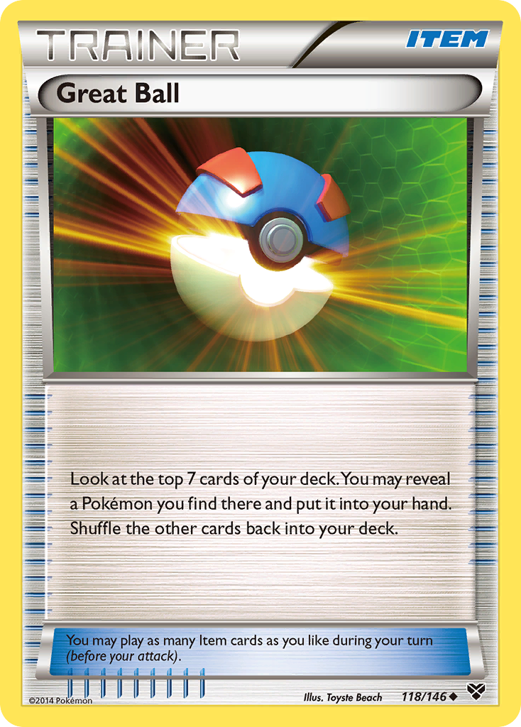Great Ball (118/146) [XY: Base Set] | The Time Vault CA