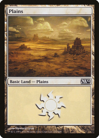 Plains (232) [Magic 2012] | The Time Vault CA