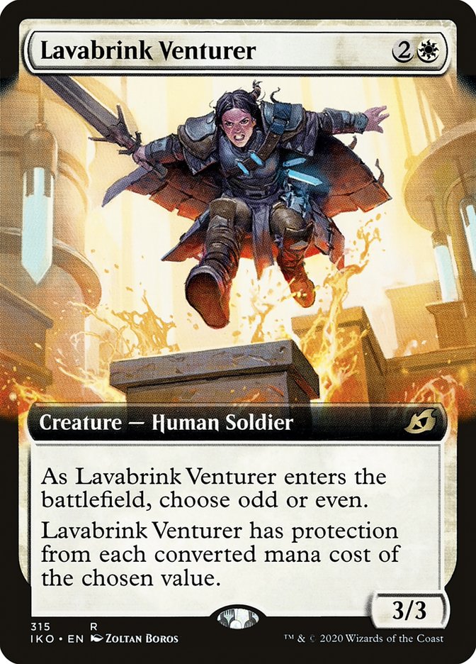 Lavabrink Venturer (Extended Art) [Ikoria: Lair of Behemoths] | The Time Vault CA