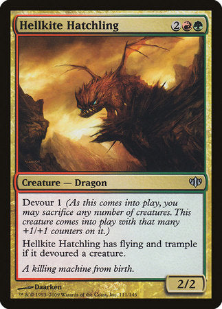 Hellkite Hatchling [Conflux] | The Time Vault CA