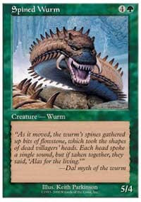 Spined Wurm [Starter 2000] | The Time Vault CA