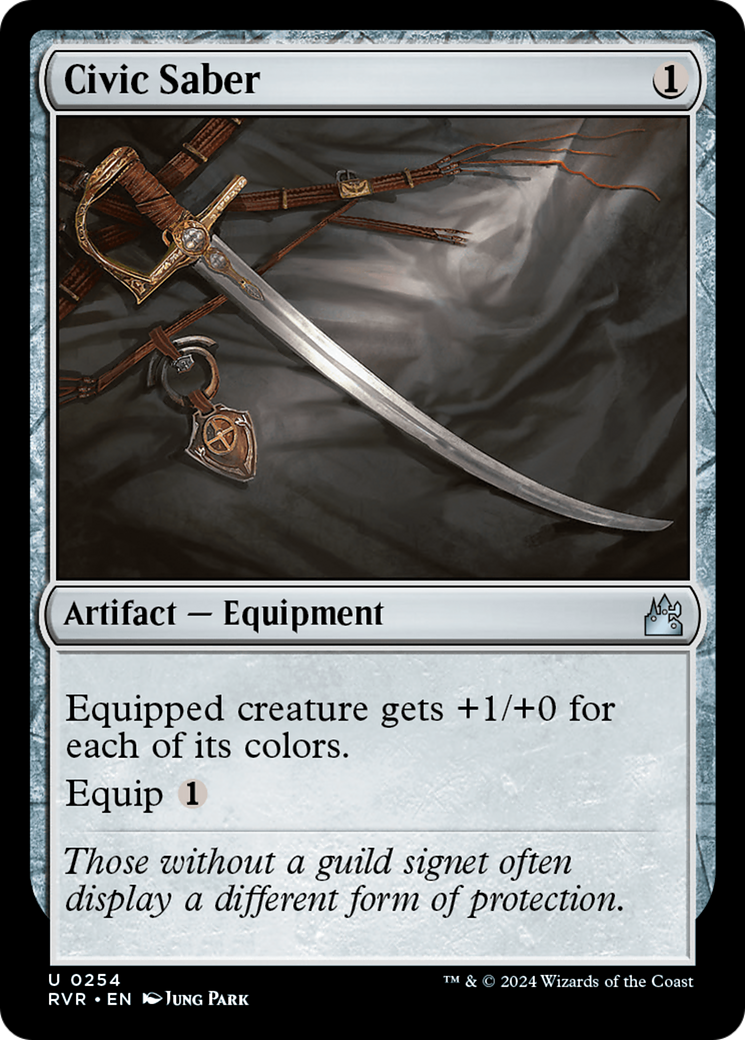 Civic Saber [Ravnica Remastered] | The Time Vault CA