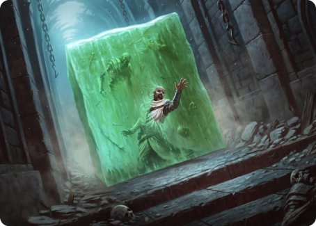 Gelatinous Cube Art Card [Dungeons & Dragons: Adventures in the Forgotten Realms Art Series] | The Time Vault CA