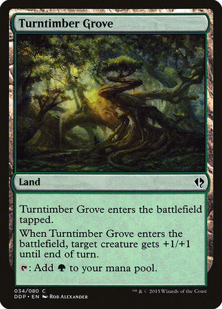 Turntimber Grove [Duel Decks: Zendikar vs. Eldrazi] | The Time Vault CA