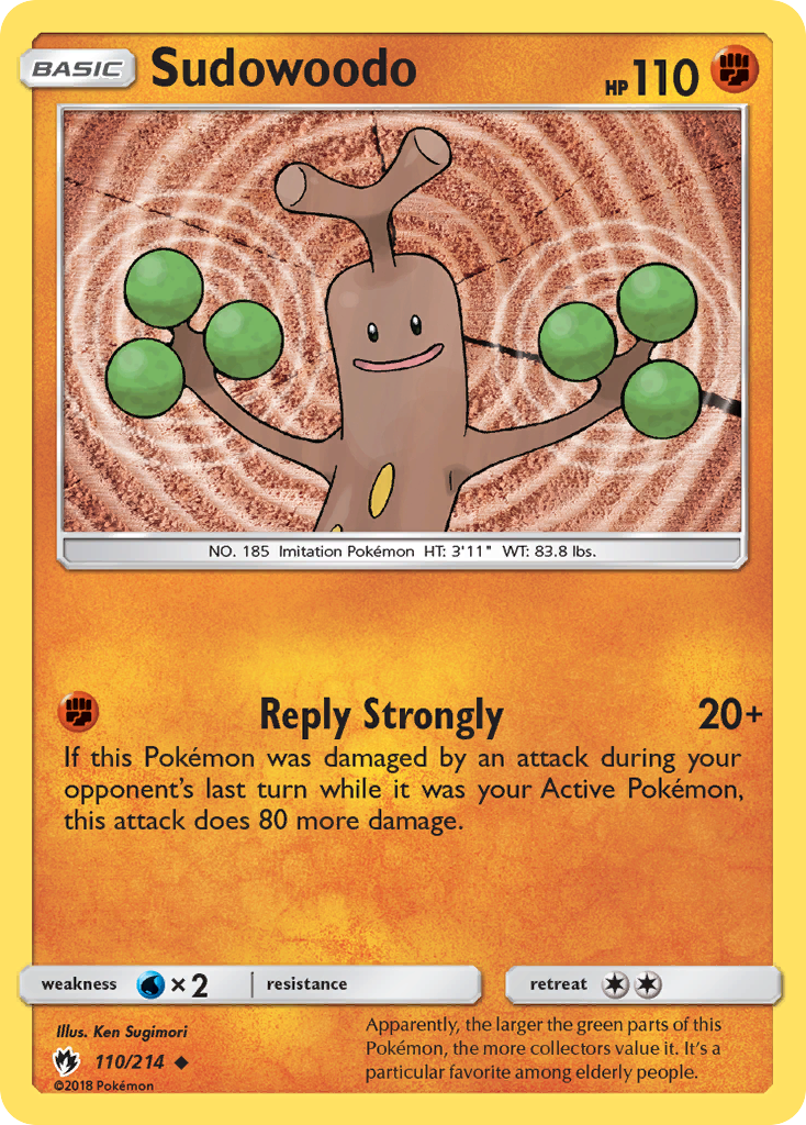 Sudowoodo (110/214) [Sun & Moon: Lost Thunder] | The Time Vault CA