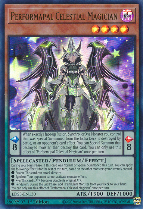 Performapal Celestial Magician [LDS3-EN130] Ultra Rare | The Time Vault CA