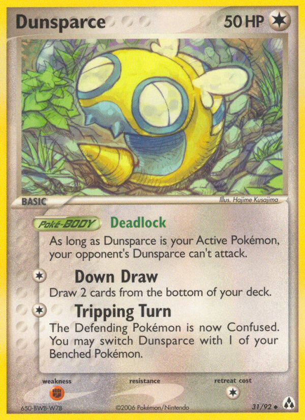 Dunsparce (31/92) [EX: Legend Maker] | The Time Vault CA