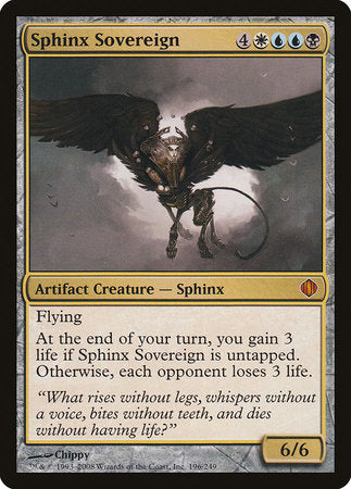 Sphinx Sovereign [Shards of Alara] | The Time Vault CA