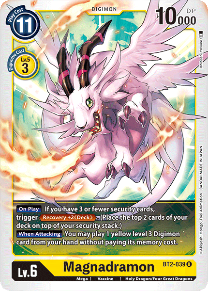 Magnadramon [BT2-039] [Release Special Booster Ver.1.0] | The Time Vault CA