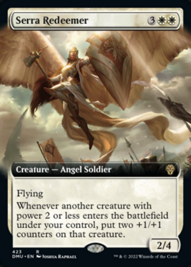 Serra Redeemer (Extended Art) [Dominaria United] | The Time Vault CA